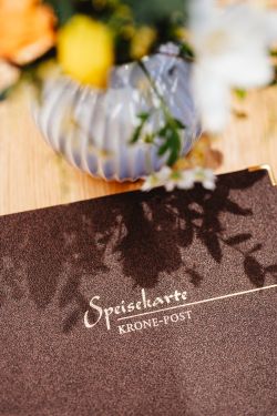 Titel der Speisekarte